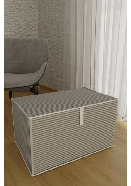 Çok Amaçlı Düzenleyici Kutu Organizer Cırt Cırtlı Hurç Mega Boy 30CM x 40CM x 60CM (1 Adet) 6272 ( Lisinya ) fırsatları