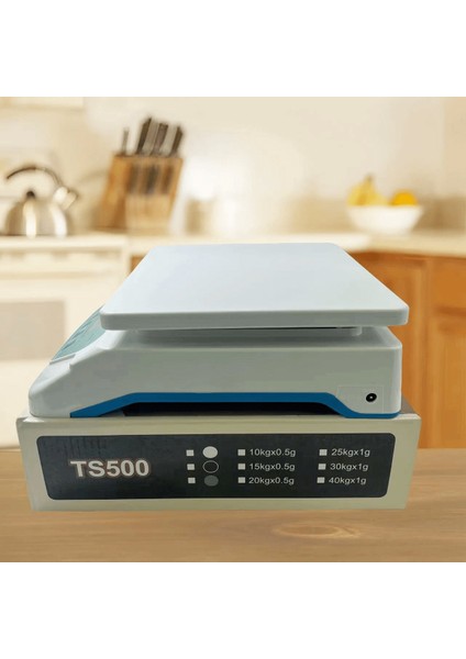 TS-500 Dijital Terazi - LCD Ekran, Dara Alma, Sayım Fonksiyonlu, Yüksek Hassasiyetli Tartım Cihazı ( Lisinya ) indirimleri
