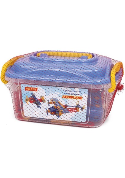 Polesie Mucit Tasarımcılar Uçak Seti 186 Parça - POL-83425 (Lisinya)