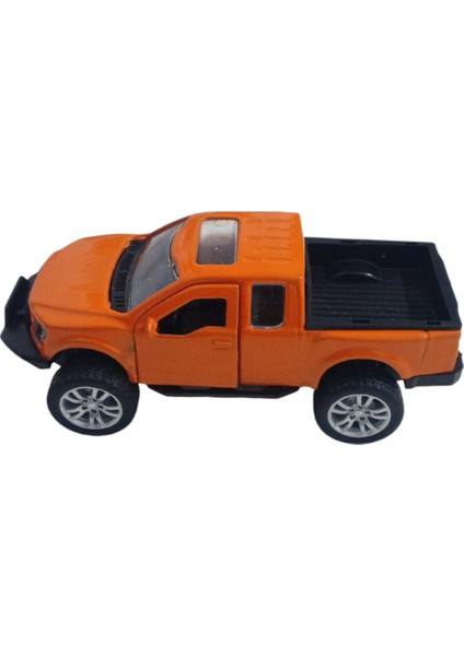 Çek Bırak Metal Arazi Aracı 13 cm - Turuncu (Lisinya) modelleri