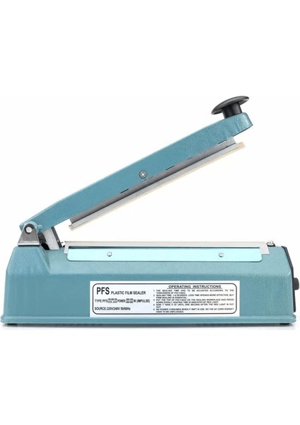 FS-300 Metal Gövdeli Kullanımı Kolay Poşet Ağzı Kapama Yapıştırma Makinası (30CM) Impulse ( Lisinya )