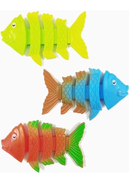 NL-19B - Havuz Oyunu - 3lü Balıklar Fosforlu -96 (Lisinya) fiyatları