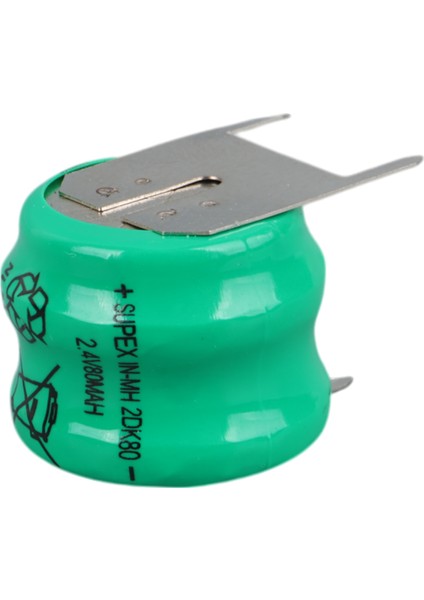 Supex 2DK80 2.4 Volt 80 Mah Bıos Pili (4767) - Lisinya