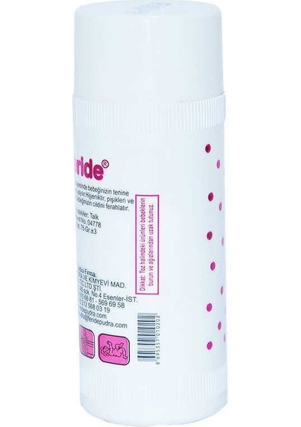 Talk Pudrası Bebek ve Çocuklar 75 gr