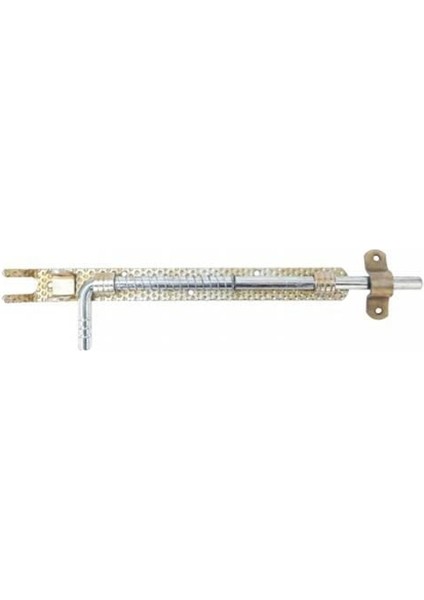 Perforje Demir Kapı Sürgüsü 30 cm