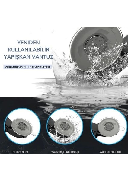 360 Derece Dönen Torpido Üstü Uzunluk Ayarlamalı Vantuzlu Teleskopik Araç Telefon Tutucu ( Lisinya ) indirimleri