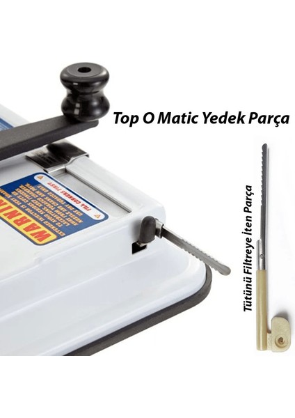 Topmatik Ürün Kesme Makinası Yedek Kaşık Kalın Sarım Yedek Uc Kürek ( Lisinya )