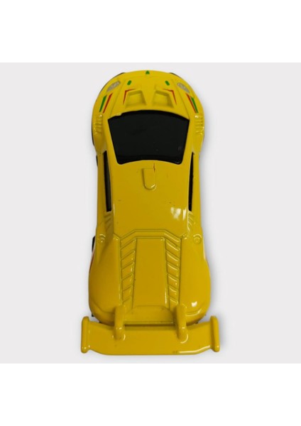 Metal Mini Arabalar 8 cm - Sarı - 1 (Lisinya) fırsatları