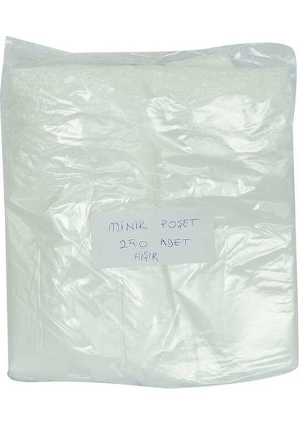 Ekonomik Mini Boy Atlet Hışır Poşet 30X20 cm İnce Beyaz 250 Adet 1 Paket fiyatları