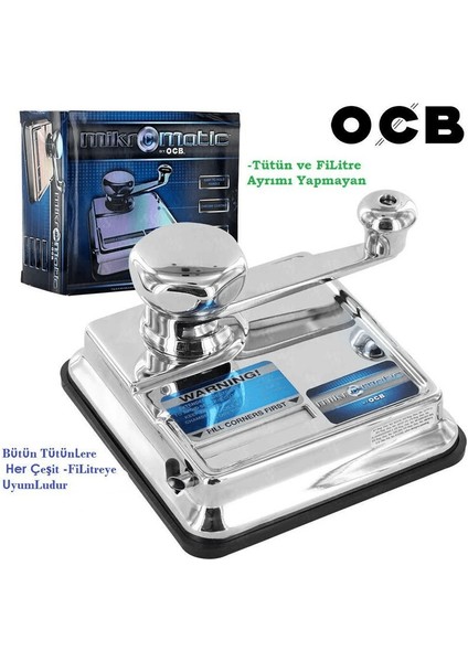 Ürün Kesme Makinası Çelik Ocb Micro Matic Duo Orjinal ( Lisinya )