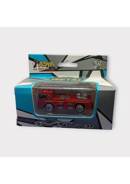 Küçük Metal Itfaiye Araçları 7 cm - Merdivenli (Lisinya) indirimleri