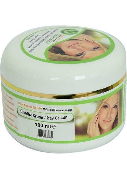 Bitkisel Leke Giderici Cilt Beyazlatıcı Gündüz Kremi 100 ml