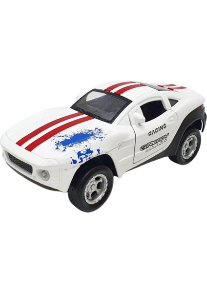 Mustang Çek Bırak Spor Araba - Işıklı Sesli Model - FY6148-12D-BEYAZ (Lisinya) fiyatları