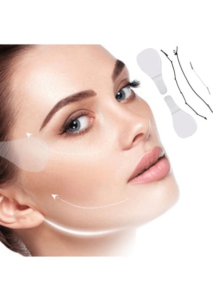 Yüz Kaş Göz Boyun Gerdirme Bantları ve Lastikleri (10 Adet) - Lisinya