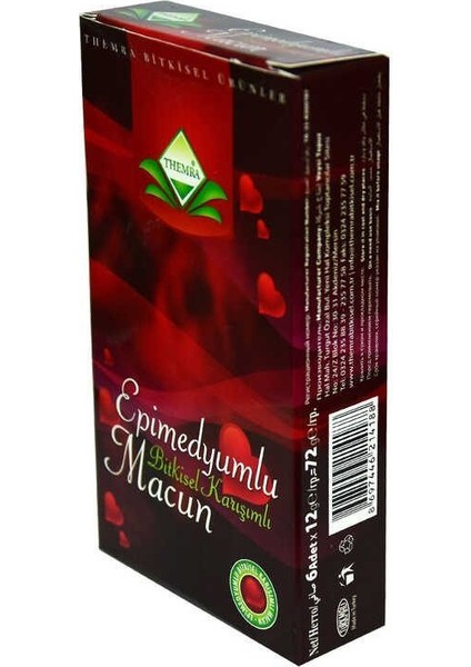 Ballı Bitkisel Macunu 12 gr x 6 Lı Tek Kullanımlık Stick