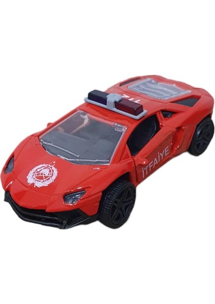Çek Bırak Metal Araba Lamborgini - ILK003 - Itfaiye (Lisinya) fırsatları