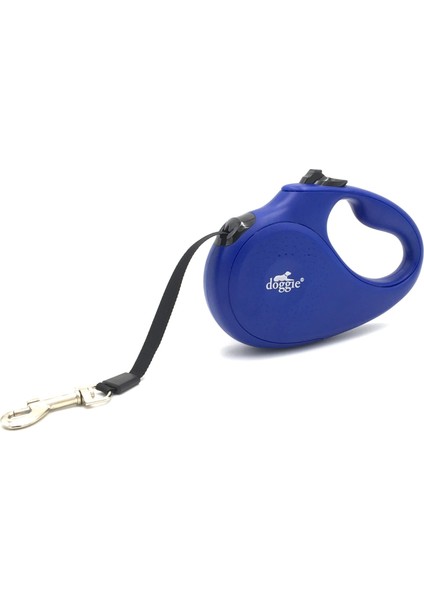 Seri Otomatik Makaralı Köpek Gezdirme 15 kg / 5 M Mavi