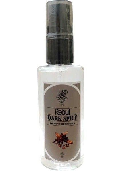 Dark Spice Kolonya 80 Derece Pet Şişe Sprey 50 ml