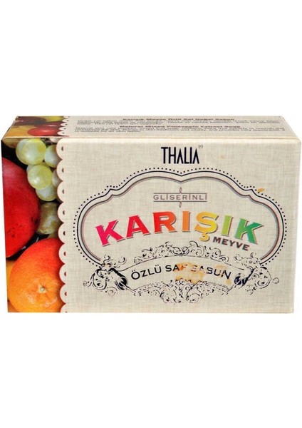 Karışık Meyve Sabunu Gliserinli 125GR