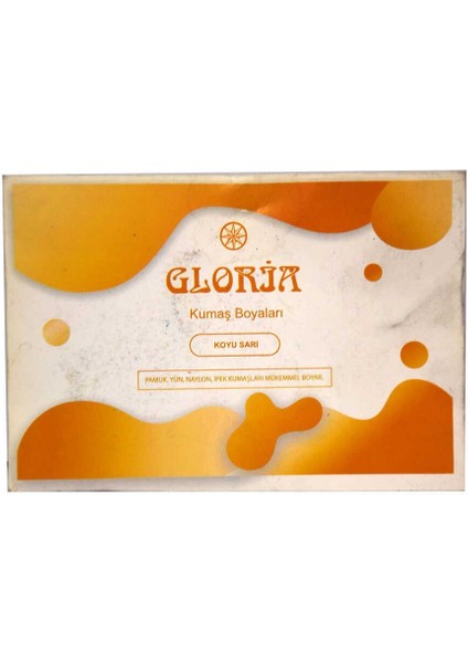OEM Kumaş Boyası Koyu Sarı 10 gr Pkt