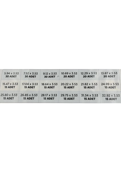 3.53 mm Oring Seti 70 Shore (Lisinya) modelleri