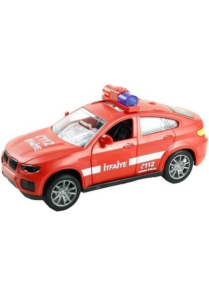 Itfaiye Arabası Sürtmeli Plastik - JW567-062 (Lisinya)