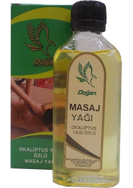 Okaliptuslu Masaj ve Bakım Yağı Cam Şişe 100 ml