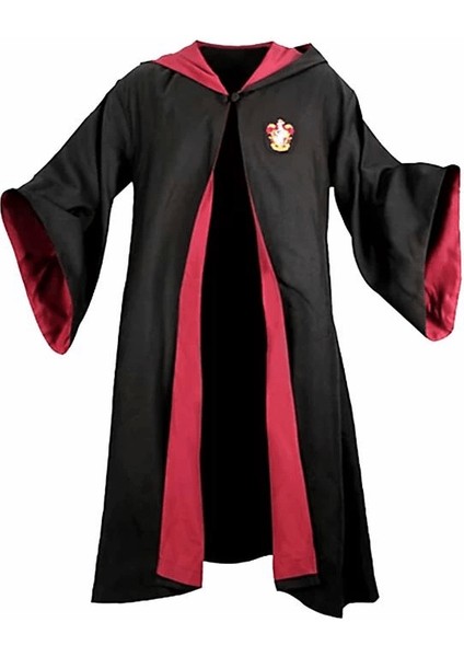 Harry Potter Gryffindor Cübbe Çocuk Boy - Harry Potter Kostümü 9-10 Yaş - Lisinya