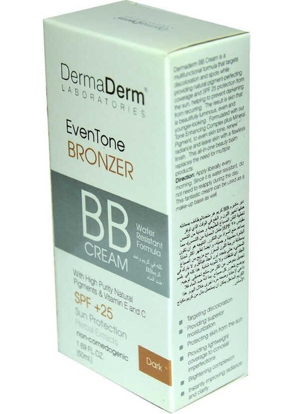 Eventone Bb Krem Koyu Ton Spf+25 Güneş Koruma Bitki Özlü 50 ml fırsatları