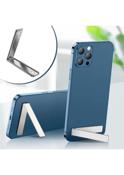 Tüm Telefonlara Uyumlu Kendiliğinden Yapışkanlı Cep Telefon Standı ( Lisinya )