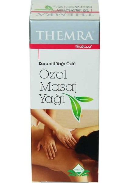 Bitkisel Karanfil Yağı Özlü Özel Masaj Yağı 100 cc