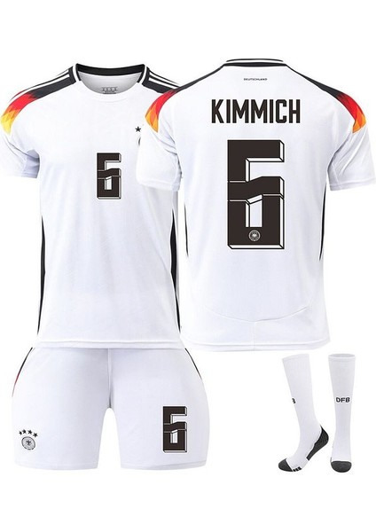 Almanya Euro 2024 Joshua Kimmich Çocuk Forması 3'lü Set Forma+Şort+Çorap