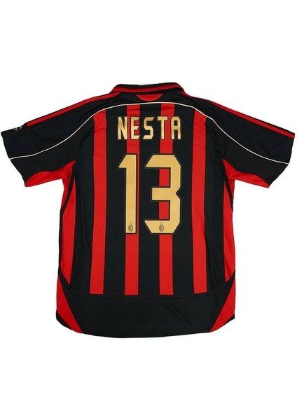 Efsane Milan Kadrosu Alessandro Nesta 13 Numara Forması