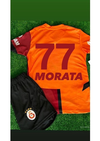 2024/2025 Sezon Alvaro MORATA77 Iç Saha Parçalı Yeni Sezon Çocuk Futbol Forması