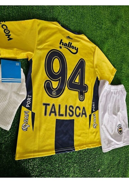 ᖴeᑎeᖇᗷᗩᕼçe Yeni Sezon 2024-25 Anderson' 'talisca' 94 Iç Saha Çubuklu Çocuk Forması 3 Lü Set fırsatları