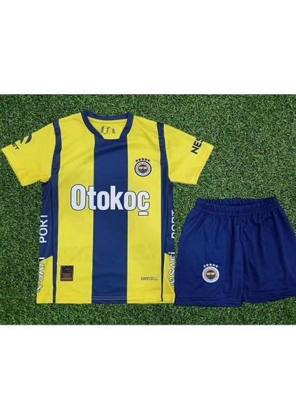 ᖴeᑎeᖇᗷᗩᕼçe Yeni Sezon 2024-25 Anderson' 'talisca' 94 Iç Saha Çubuklu Çocuk Forması 3 Lü Set fiyatları