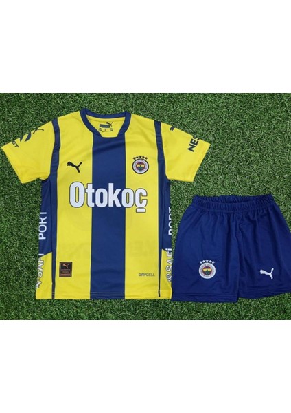 Fenerbãhçe- Forması Isimsiz 2024/2025 Yeni Sezon Iç Saha Çocuk Forması