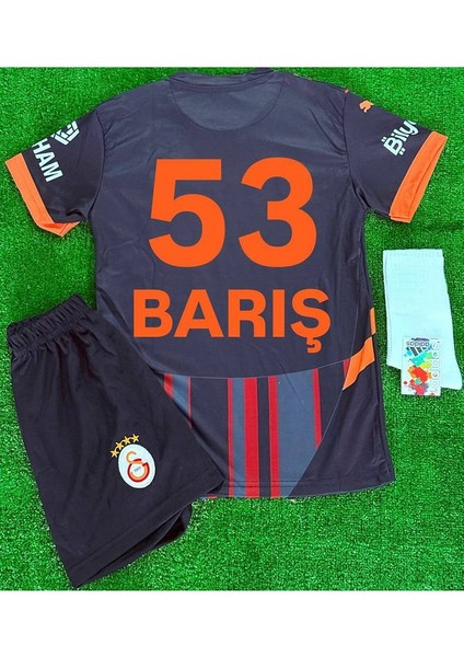 2024/2025 Sezon Barış Alper Siyah Alternatif Yeni Sezon Özel Çocuk Futbol Forması
