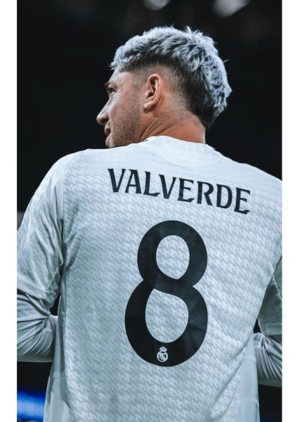 R.e.a.l M.a.d.r.i.d 2024-25 Yeni Sezon Federico Valverde Iç Saha Forması