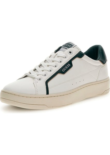 Beyaz - Yeşil Erkek Sneaker Vıncı
