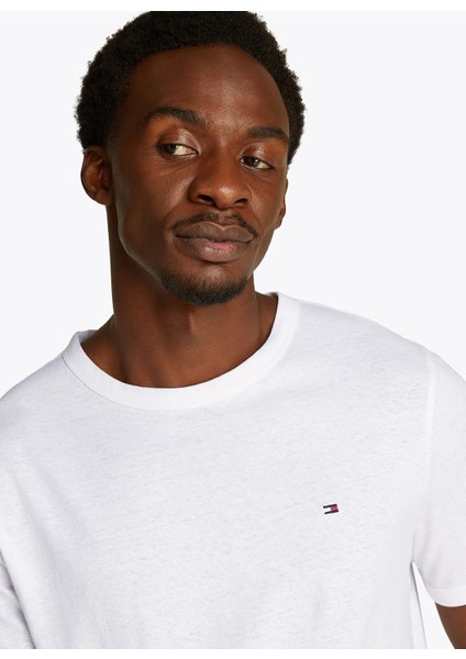 Beyaz Erkek T-Shirt MW0MW38637YBR modelleri