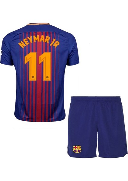 Barcelona Messi 2011/12 Sezon Çocuk Futbol Forma 2'li Set Forma ve Şort