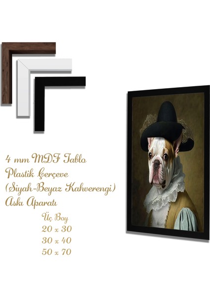 Ahşap Tablolar- Yapay Zeka ile Oluşturulmuş Görseller Uv Baskı-Mdf Tablo /7005