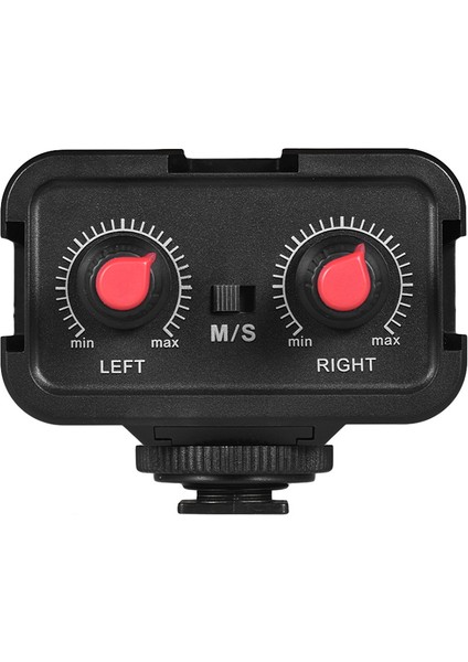 Ws-Vs Çift K Mikrofon Ses Karıştırıcısı Dslr Için 3,5 mm Stereo Çıkış (Yurt Dışından)