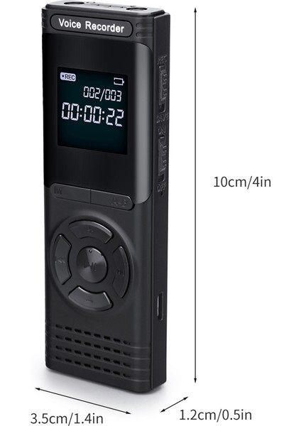 16GB Dijital Ses Kaydedici Hd Kayıt Sürekli Kayıt (Yurt Dışından) fiyatları