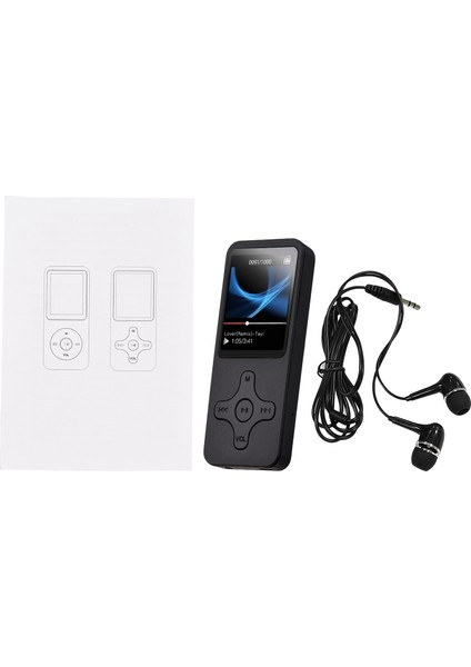 Taşınabilir Mp4 Oynatıcı Tf Kartları ve Fm Radyoyu Destekli (Yurt Dışından)