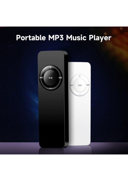 Taşınabilir Mp3 Müzik Çalar Net Sesli Siyah (Yurt Dışından) fiyatları