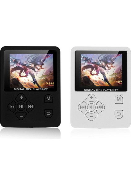 Mp3 Mp4 Dijital Oynatıcı 1.8 Inç Renkli Ekran Kayıpsız Sesli E-Kitap (Yurt Dışından)