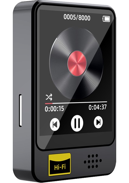 USB Ses Oynatıcı Hi-Fi Mini Mp3 Mp4 Hoparlörlü USB Şarjlı (Yurt Dışından)