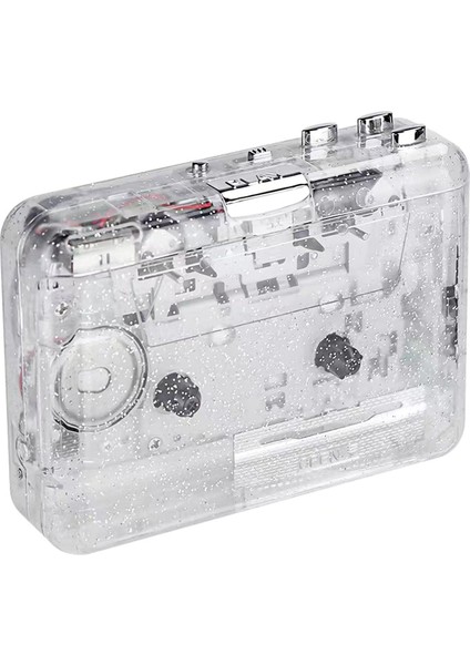 Taşınabilir USB Kaset Oynatıcı Transparan Kaset Yakalayıcı (Yurt Dışından)
